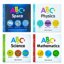 Baby University Abc's Board Book Set: Four Alphabet Board Books for Toddlers (Baby University Board Book Sets)