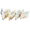 Bear and Hare Series 4 Books Collection Set By Emily Gravett (Bear and Hare Mine!, Where&