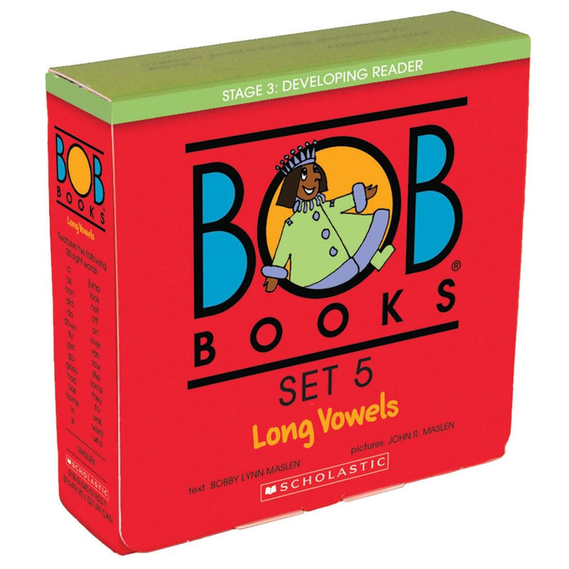 Bob Books Set 5: Long Vowels (Stage 3: Developing Readers) 8 Books Set