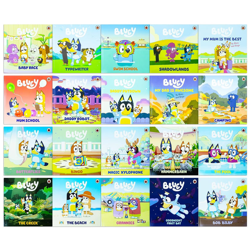 Bluey lets Do This! and Bluey Gotta Be Done! 20 Book Collection Box Set by Bluey