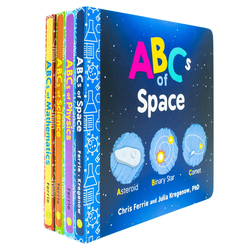 Baby University Abc's Board Book Set: Four Alphabet Board Books for Toddlers (Baby University Board Book Sets)