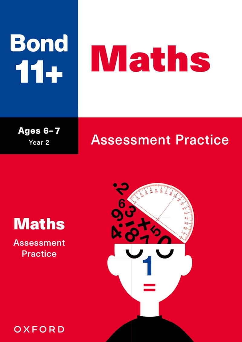 Bond 11+ Maths English Verbal Non-Verbal Reasoning Assessment Practice 6-7 years 4 Books Set (Bond Assessment Papers)