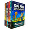 [Hardcover] Dog Man Series 10 Books Collection Set by Dav Pilkey Mothering Heights, Grime and Punishment, Fetch-22, For Whom the Ball Rolls, Brawl of The Wild