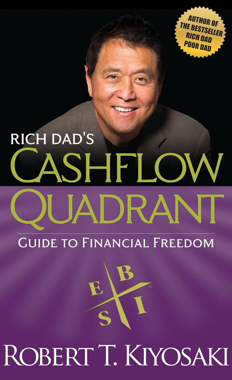 Robert T. Kiyosaki 4 Books Collection Set (Rich Dad Poor Dad, Cashflow Quadrant, Guide to Investing, Why the Rich are getting Richer)