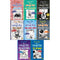 Diary Of A Wimpy Kid 8 Books Collection Set by Jeff Kinney Hot Mess, No Brainer, Big Shot, The Deep End