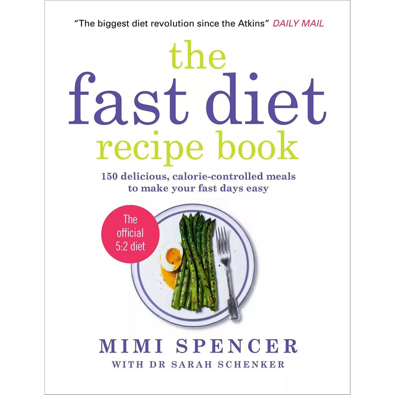 The Fast Diet and The Fast Diet Recipe Book 2 books set pack by Michael Mosley